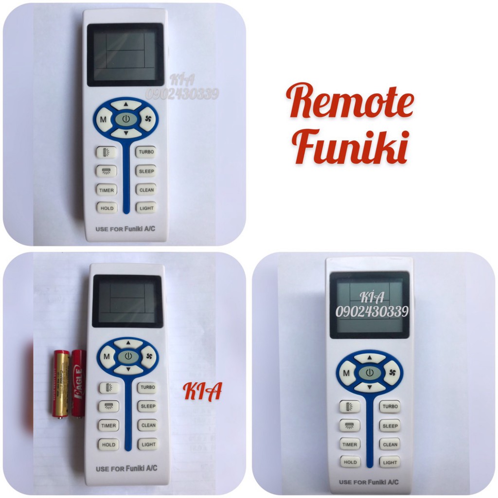 REMOTE DÙNG CHO MÁY LẠNH .FUNIKI MỚI - ĐIỀU KHIỂN DÙNG CHO MÁY LẠNH .FUNIKI MỚI