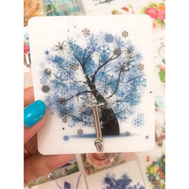 Móc Dán Tường 3D Siêu Dính Chắc