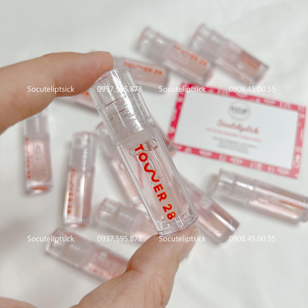 Tower 28 Beauty - Son Bóng Có Màu ShineOn Lip Jelly Nobox