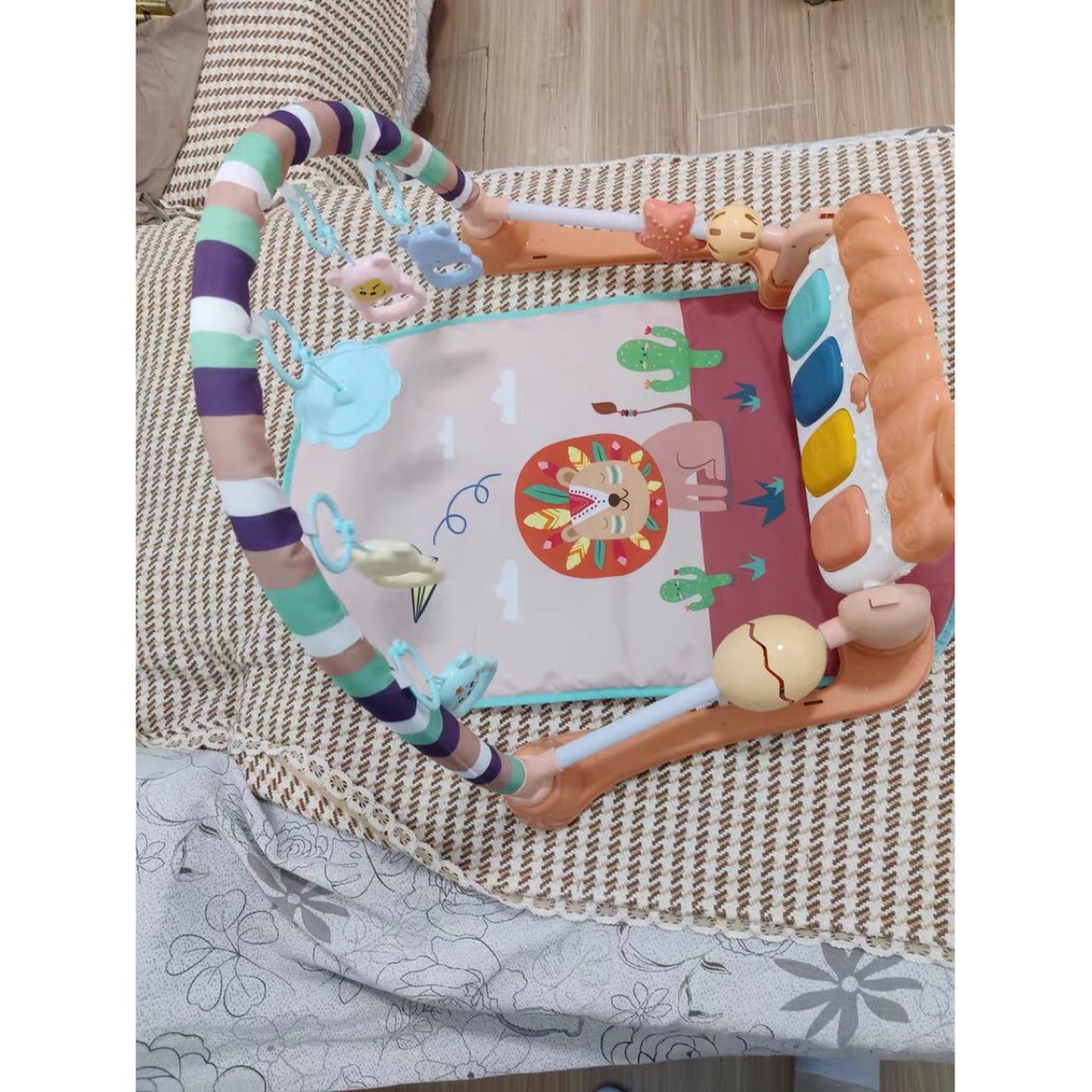 Thảm nhạc cho bé 3in1 kết hợp xe tập đi cho bé hàng cao cấp