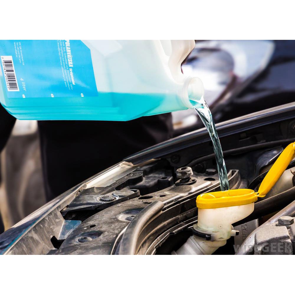 Nước làm mát động cơ ô tô Focar Blue Coolant màu xanh 4L