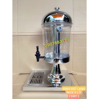 BÌNH ĐỰNG NƯỚC ÉPTRÁI CÂY INOX 8L ( LOẠI TỐT )