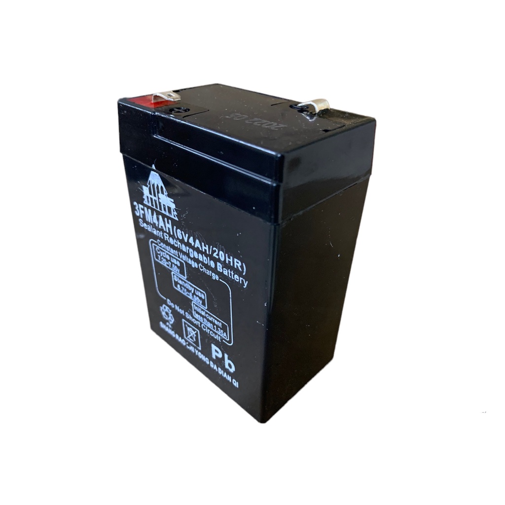 Pin sạc cân 6v/4AH 20hr giá rẻ  - CÂN ĐIỆN TỬ HÀ NỘI