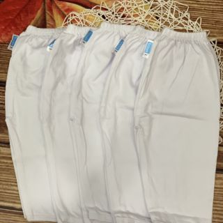 Quần dài trắng cao cấp cho bé từ 3_15 kg