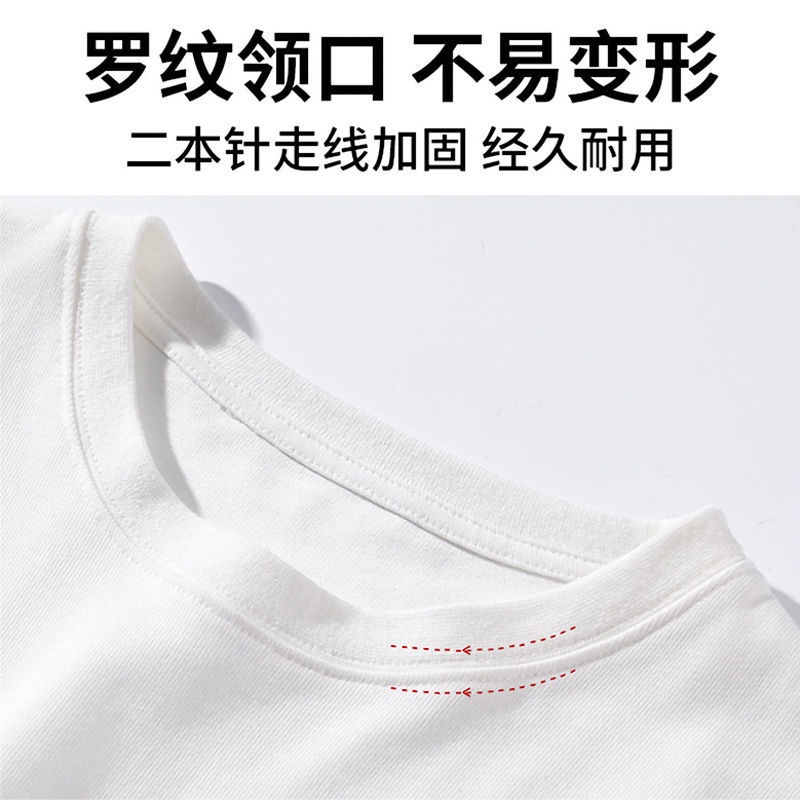 Áo Thun Cotton Trơn Ngắn Tay Phong Cách Đường Phố Mới Cho Nam L1V