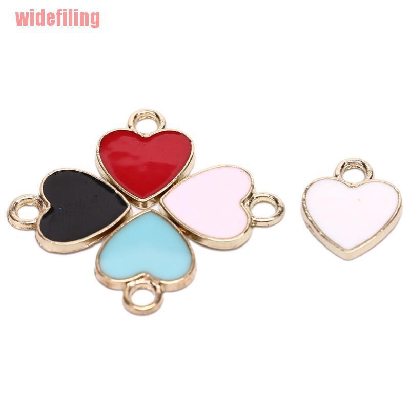 Bộ 20 Tráng Men Hình Trái Tim Độc Đáo