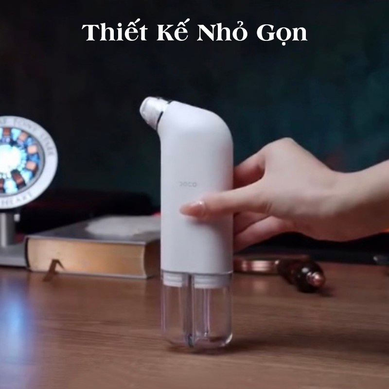 Máy Hút Mụn Xiaomi DOCO Đa Năng Thế Hệ Mới - Hút Mụn Đầu Đen, Mụn Cám, Rửa Mặt SunQueen-Bảo Hành 12 Tháng