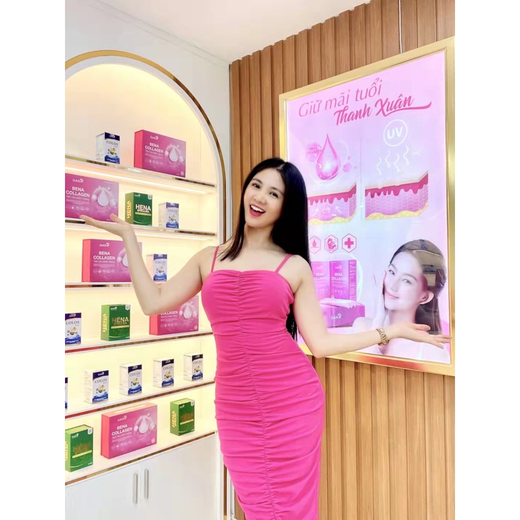 Bena collagen chính hãng giúp da trắng sáng căng bóng mịn màng