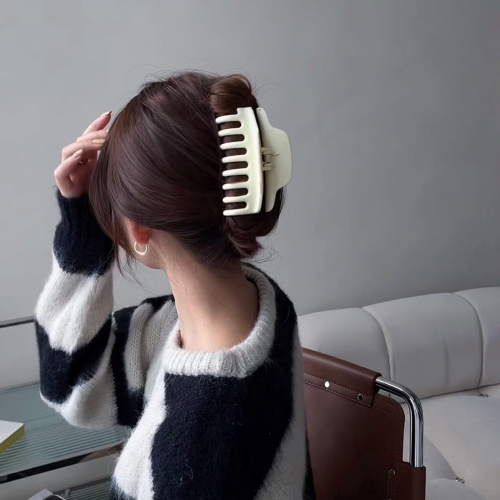 Kẹp Tóc Càng Cua Thiết Kế Rỗng Đơn Giản Thời Trang Dành Cho Nữ