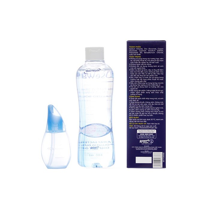 Dụng Cụ Vệ Sinh Mũi Rohto Nose Wash 400ml - 0403429