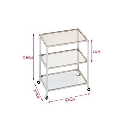 Bàn trong suốt decor phong cách tối giản, nội thất Forher.since1998