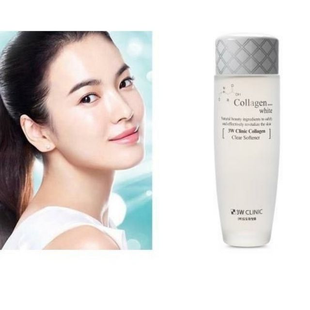 Nước hoa hồng 3W Clinic Collagen White