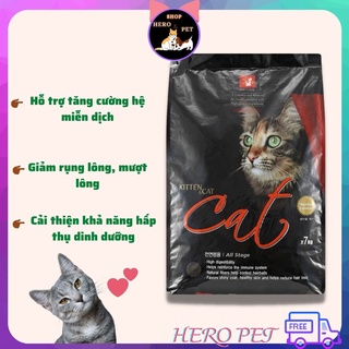 Thức ăn cho mèo hạt cats eye, hạt cats eye chống búi lông hiệu quả - heropet