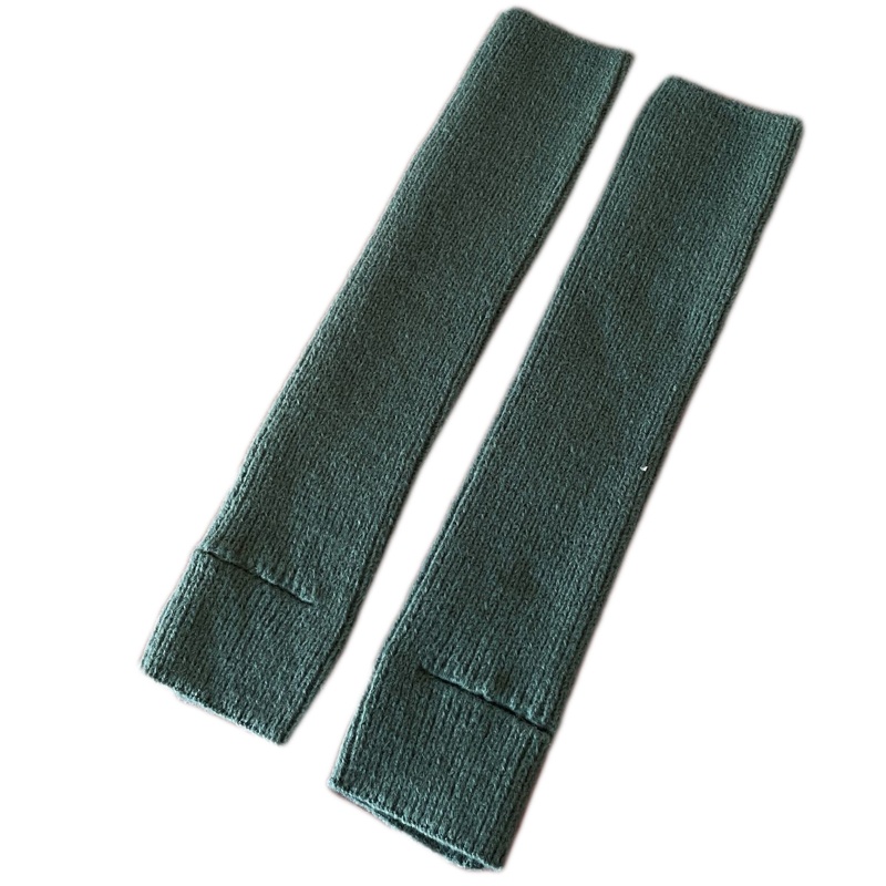 Xixi Vớ Dệt Kim Cao Tới Gối Màu Trơn Khoét Rỗng Giữ Ấm Mùa Đông Đơn Giản Cho Nữ