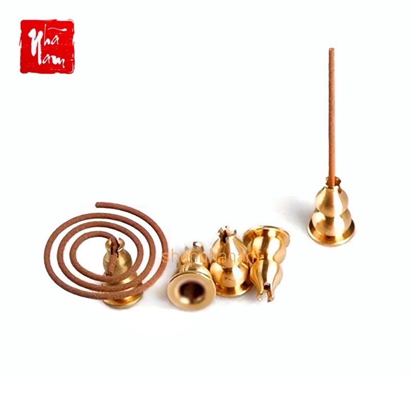 [Bán từ 50 sản phẩm] Đế cắm nhang vòng và nhang cây để lư trầm phụ kiện thác khói - Mã 01