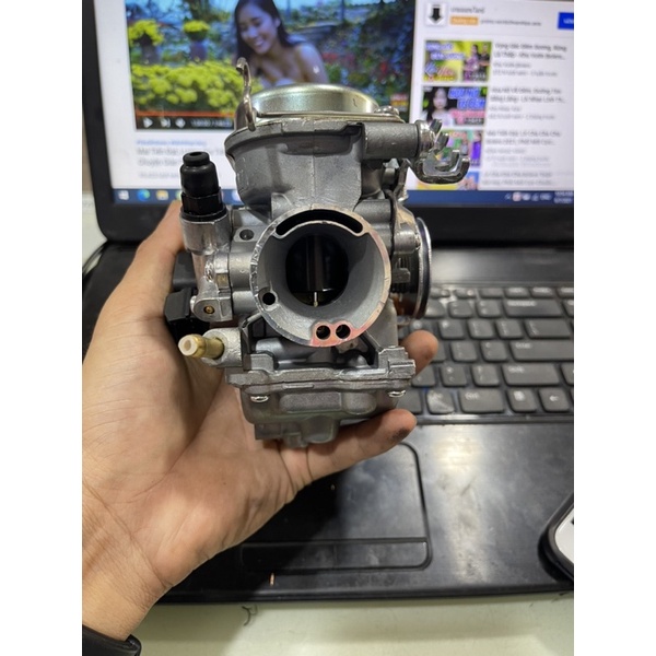 Bình xăng con Ex135 5số/Chế hoà khí Ex135