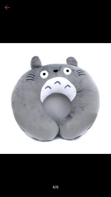 (Rẻ vô địch ) Gối chữ U, Totoro cao cấp mềm mịn dễ thương