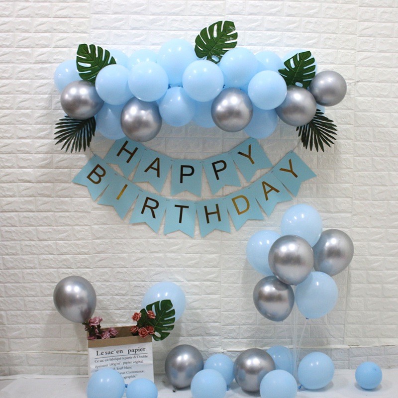 Set bóng bay trang trí sinh nhật S01 Chọn Mẫu