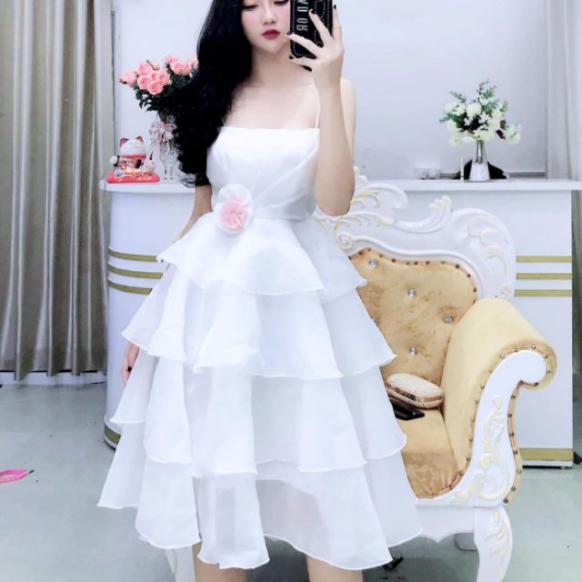 Đầm Thời Trang cao cấp N75 (Voan kiếng Mỹ)