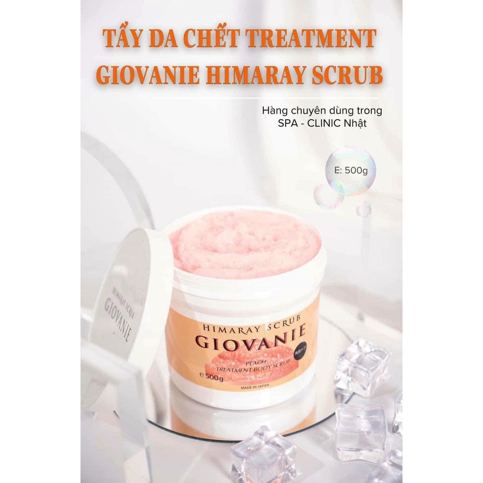 Tẩy Tế Bào Chết Toàn Thân Giovanie Himaray Scrub Mùi Đào