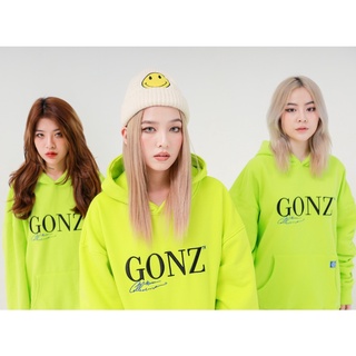 áo hoodie nỉ form rộng phong cách thu đông - hoodies 01 - màu xanh neon
