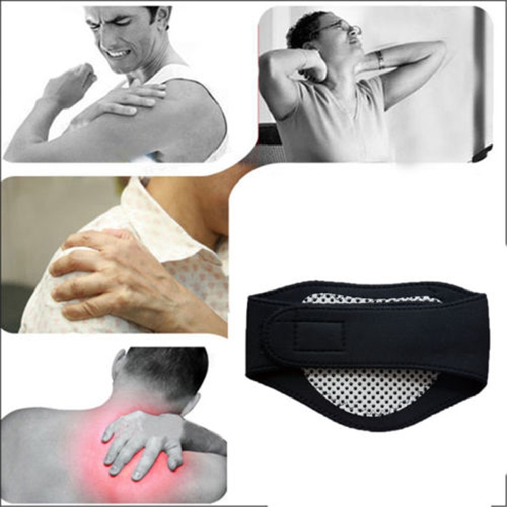 Đai đeo tự phát nhiệt trị liệu mát xa bảo vệ cổ tiện dụng