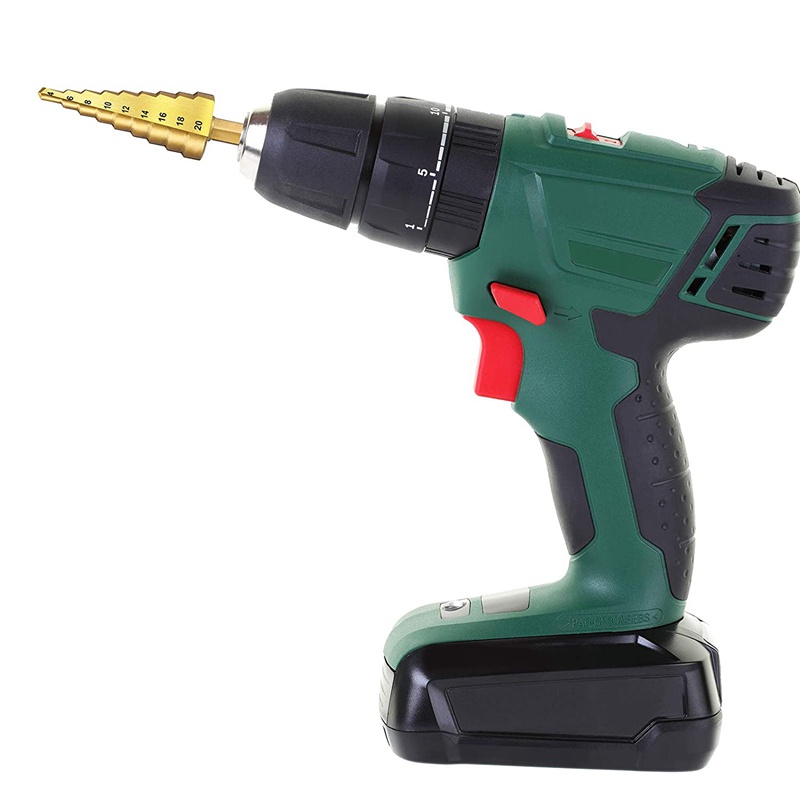Bộ 10 Mũi Khoan 1/4 Inch Lục Giác 5 Rãnh Với Đầu Khoan Tự Động