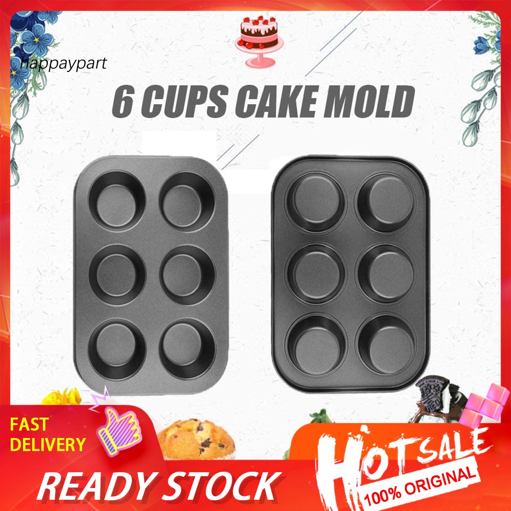 ✦Phụ Kiện Chuyên Dụng Cho Xe Hơi✦Khuôn Nướng Bánh 6 Ngăn Chống Dính Tiện Lợi