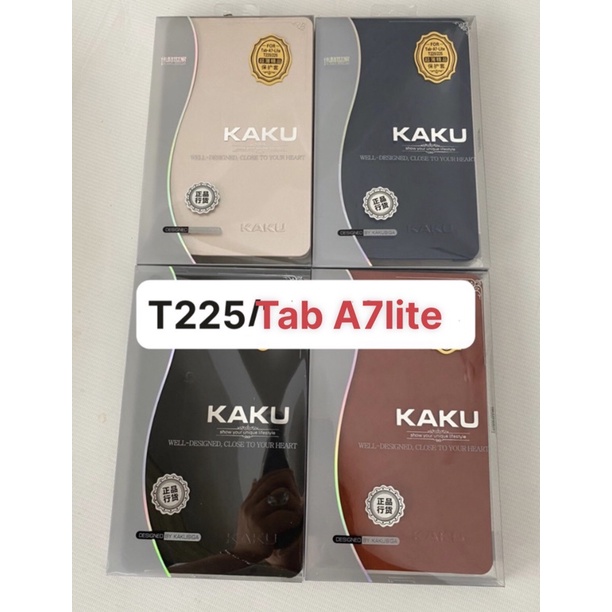 (Bao da A7lite) Bao da hiệu Kaku khay cứng ôm sát viền máy samsung A7lite