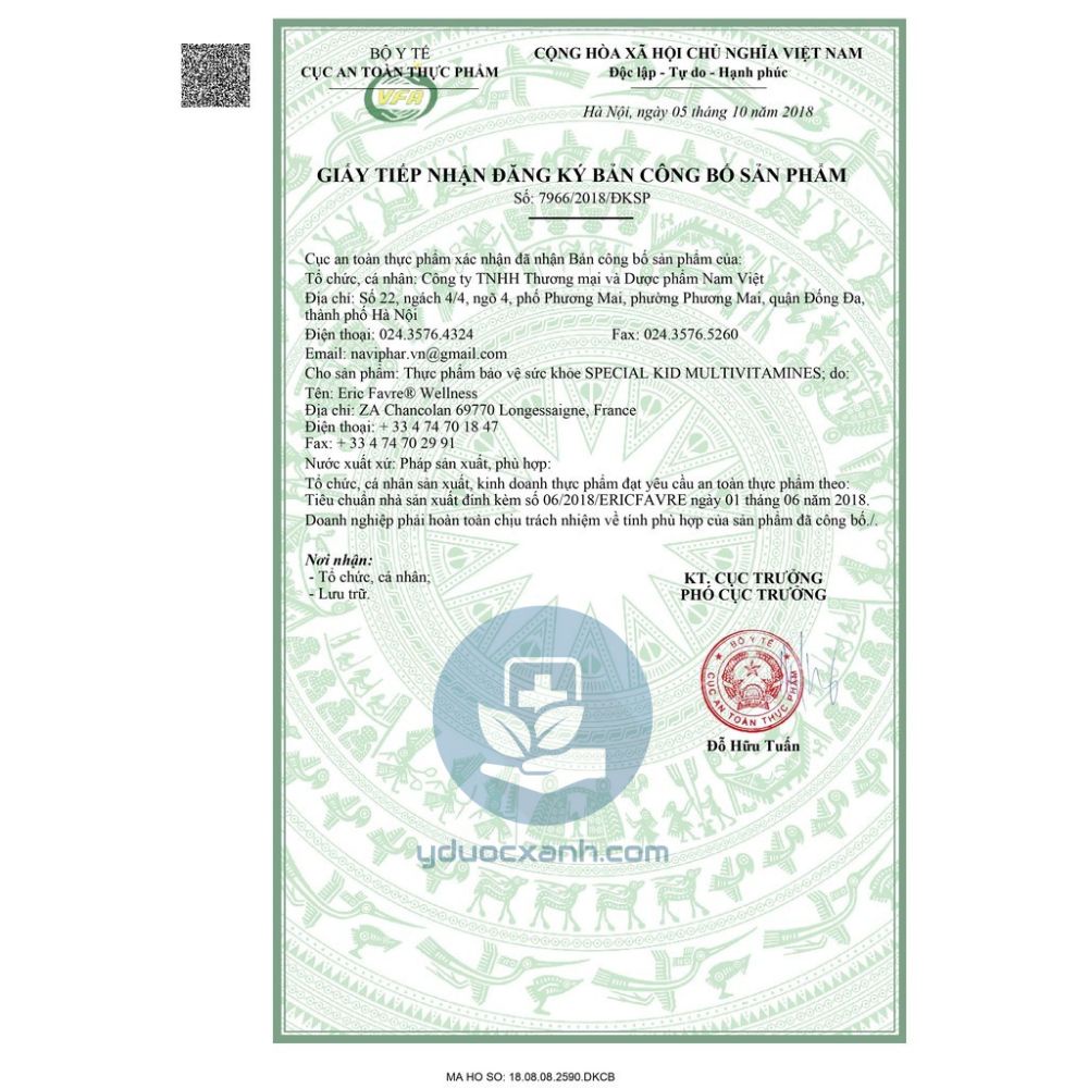 Mua  SPECIAL KID MULTIVITAMINES, 125ml, Vitamin tổng hợp cho bé - Y Dược Xanh