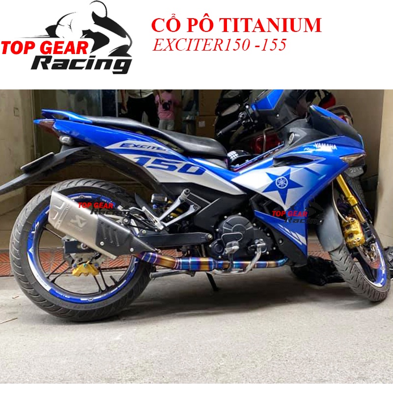 Pô Akrapovic R1 và Cổ Pô Inox 304 hoặc Titan Tặng Tiêu Giảm Thanh hoặc Ốc Titan &lt;TOPGEAR&gt;