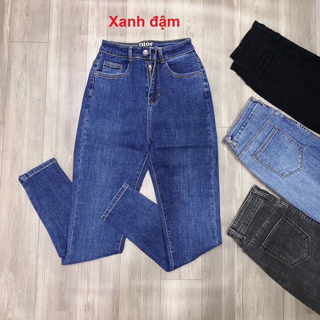 Quần jeans nữ lưng cao phủ rốn QJ4705