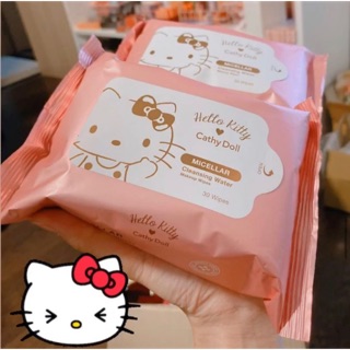 🌸 KHĂN GIẤY TẨY TRANG CATHYDOLL HELLO KITTY THÁI LAN