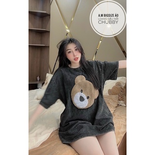 Chubby áo phông loang gẩu nổi hàng qccc