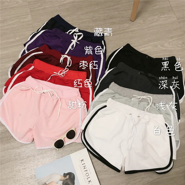 Quần Short Lưng Cao Dáng Ôm Phong Cách Retro Thời Trang Mùa Hè Dành Cho Nữ 863