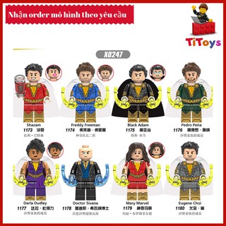 Minifigures các nhân vật trong Shazam movie - Đồ chơi Lắp ghép Xếp hình Non Lego X0247