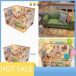 Mô Hình Nhà Búp Bê 3d Bằng Gỗ Diy H9