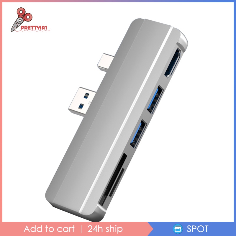 Hub Chia Cổng USB 3.0 Hub Cho Surface Pro 4 / 5 / 6 4K HDMI