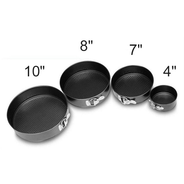 Khuôn Làm Bánh Chống Dính Hình Tròn 4 / 7 / 8 / 10 Inch