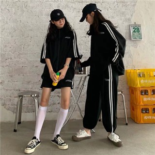 Set Bộ Quần Áo Nữ ♥️ Giảm 20k Khi Nhập [FITV250] - Set bộ 3 sọc dài và ngắn