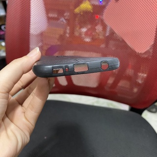 Ốp lưng samsung s6 edge dẻo đen Vân da