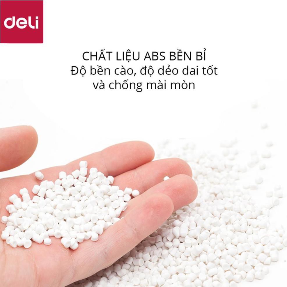 Khay pha màu 3 / 12 ngăn Deli - có lỗ cầm tay - 1 khay - 68301 / 68300 [Deli]