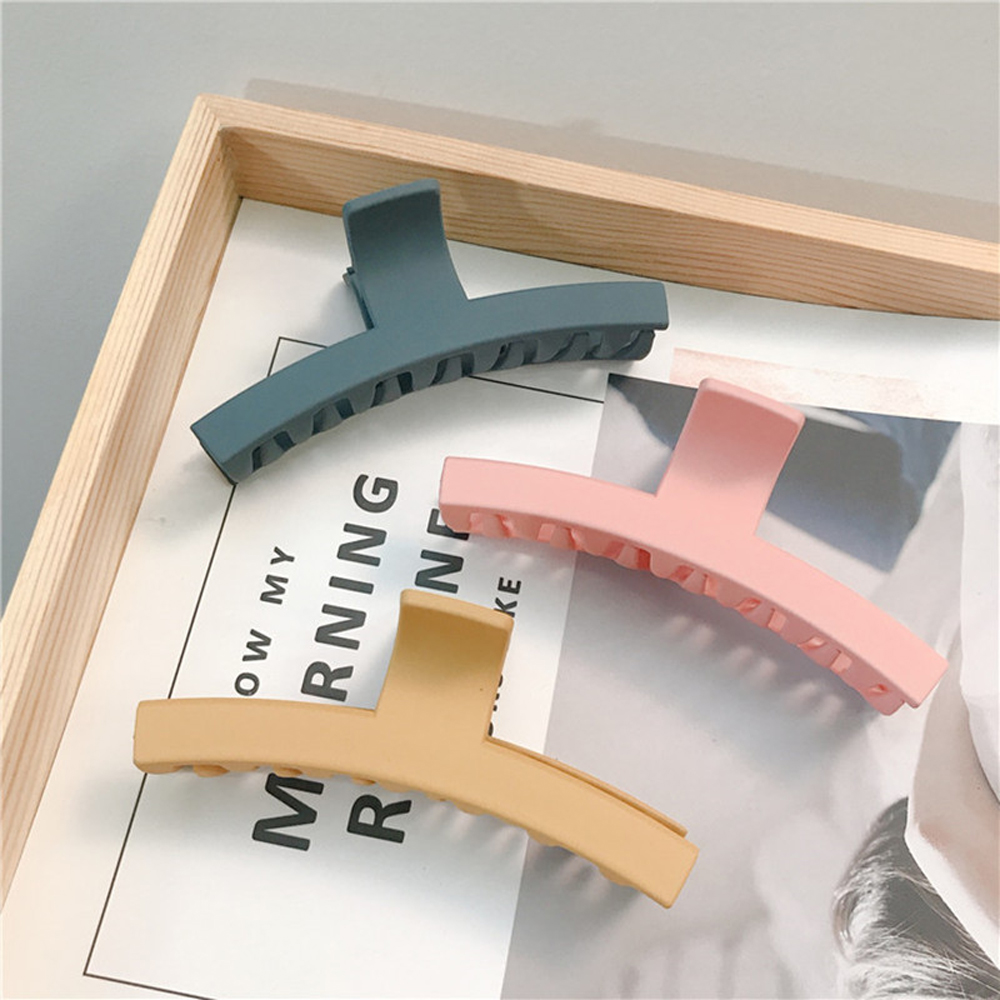 Kẹp Tóc Chất Liệu Acrylic Bóng Thời Trang Cho Nữ