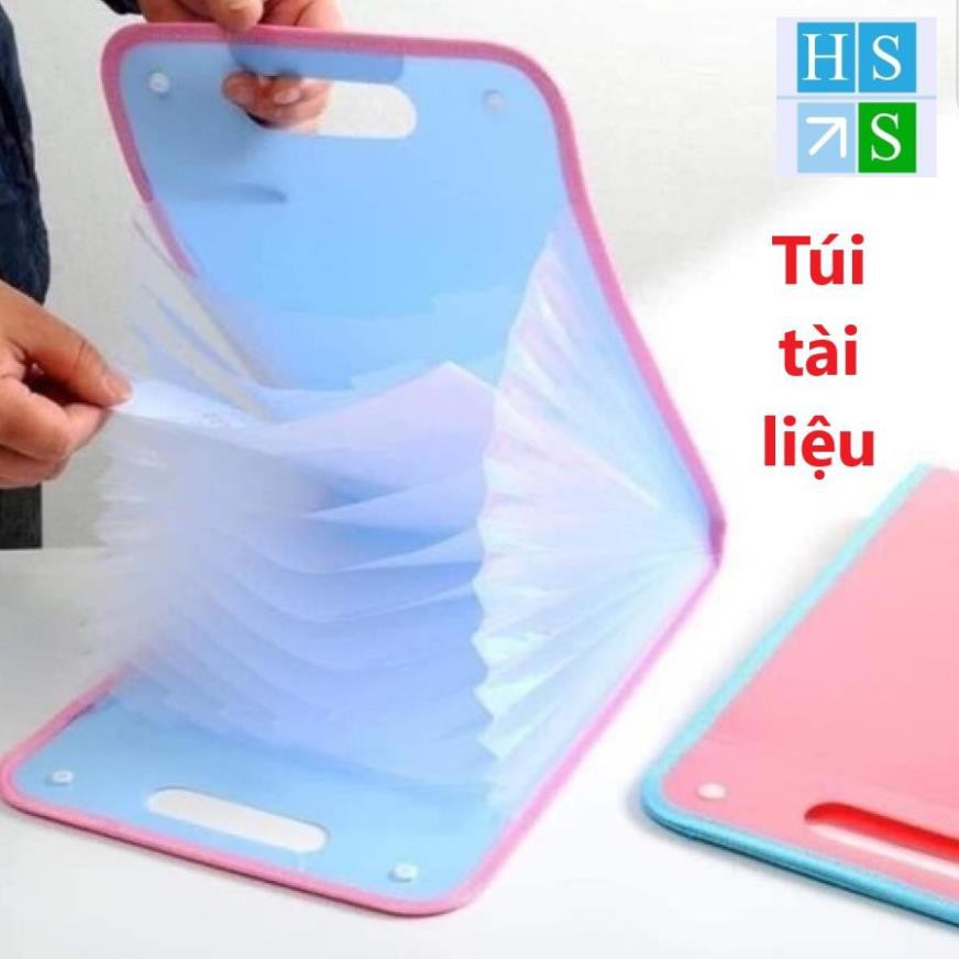 Túi đựng hồ sơ tài liệu 13 ngăn ( Khổ A4 ) dùng đa năng và tiện lợi