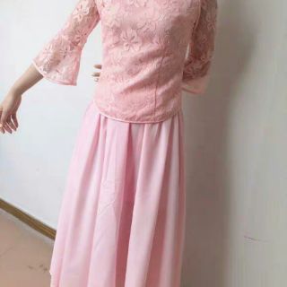 Sét đầm sườn xám có hình hình thật
