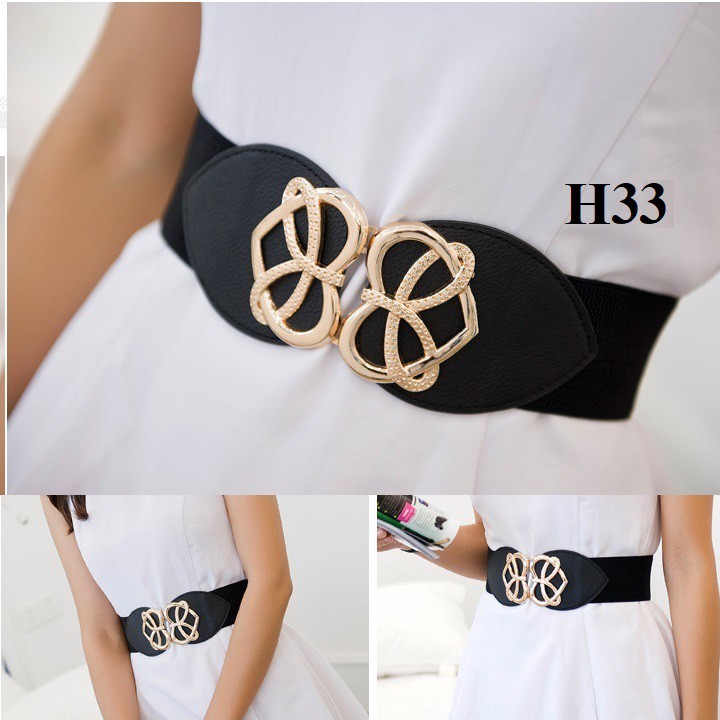 10 mẫu đai váy bản to HOT