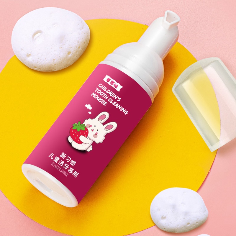 Kem đánh răng tạo bọt sử dụng đặc biệt cho bàn chải đánh răng điện chữ U dành cho trẻ em từ 2-12 tuổi