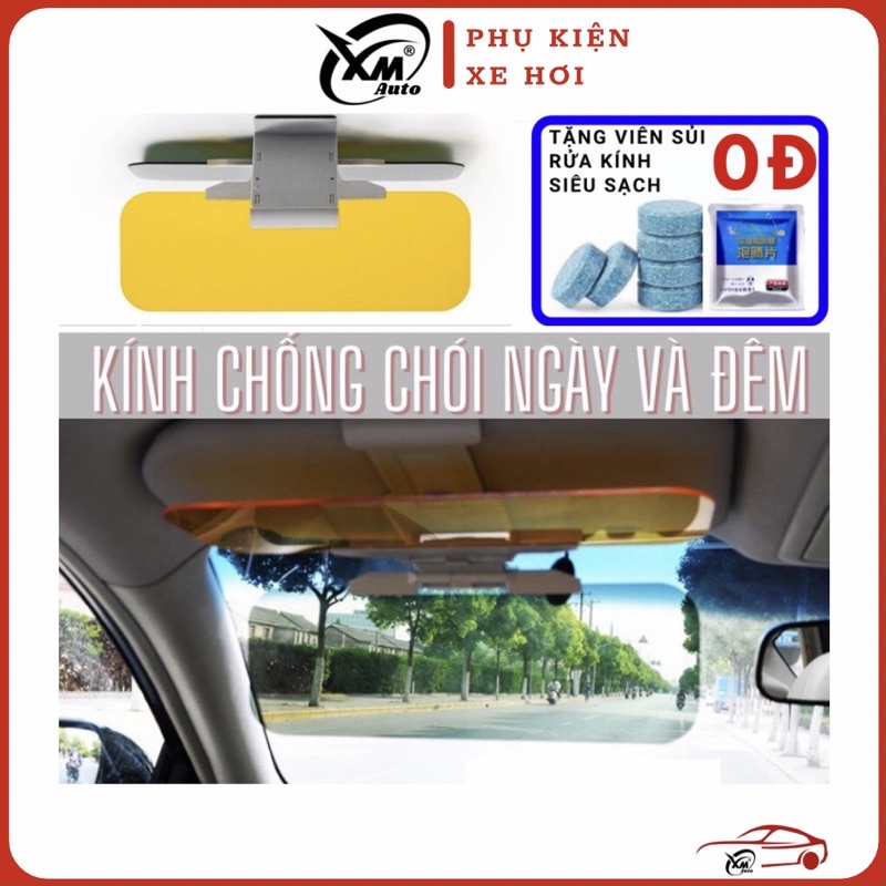 Bộ kính lọc chống chói LOẠI CAO CẤP XMAUTO xe hơi ô tô cả ngày và đêm