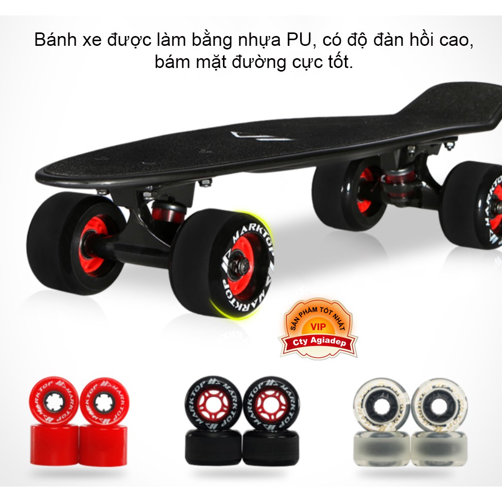 Ván trượt Penny Siêu xịn hàng hiệu Marktop - Dễ mang đi lại AM1312