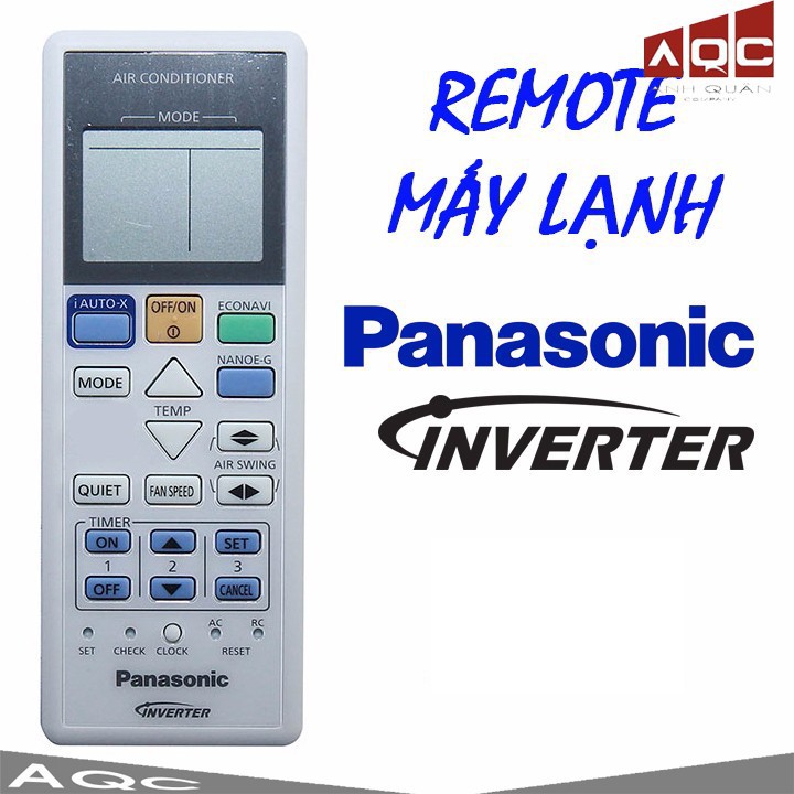 Remote điều khiển điều hòa PANASONIC inverter